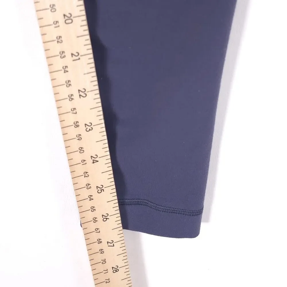 LULULEMON Womens Leggings Ankle 4 Purple Athletic Stretch High Rise